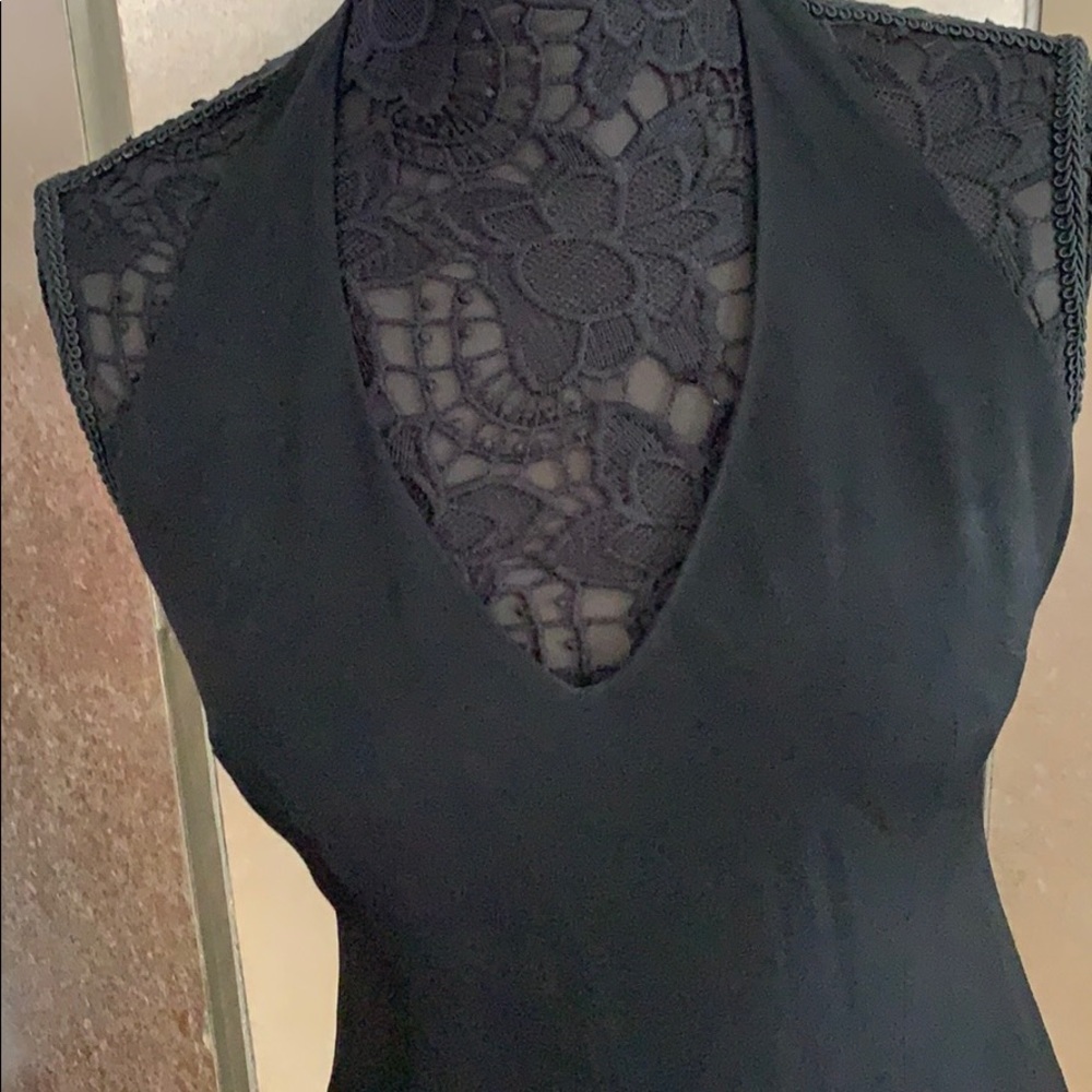 Black cocktail dress